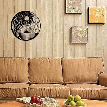 その他 Etain decoration murale Amazon.co.jp: EWART WOODS ヘキサゴンウッドウォールアート